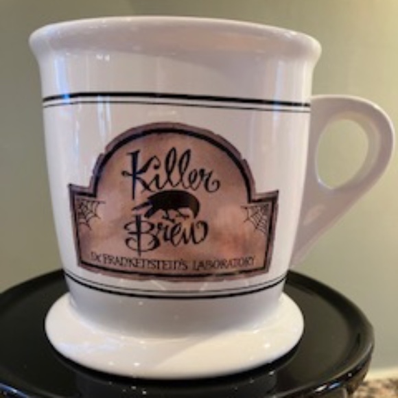Set of 3 Dept56 Halloween Dr. Frankenstein's Killer Brew Coffee Mugs 56.59345 - Picture 2 of 5